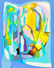 Ensueno Azulado 2024 20x16 Original Painting by Gabriela Tolomei - 0