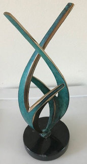 Blossom Study Bronze Sculpture 1989 12 in Sculpture - Tom and Bob Bennett Blossom Study Bronze Sculpture 1989 12 in Sculpture - Tom and Bob Bennett