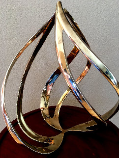 Fireball Bronze Sculpture 1995 15 in Sculpture - Tom and Bob Bennett Fireball Bronze Sculpture 1995 15 in Sculpture - Tom and Bob Bennett