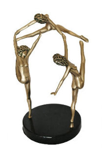Touch of Spring Bronze Sculpture 1989 20 in Sculpture - Tom and Bob Bennett Touch of Spring Bronze Sculpture 1989 20 in Sculpture - Tom and Bob Bennett