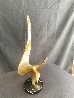 Freedom Gold Plated Pewter Sculpture 13 in Sculpture by Tom and Bob Bennett - 4