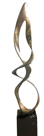 Crescendo Bronze Sculpture 1987 20 in High Sculpture - Tom and Bob Bennett