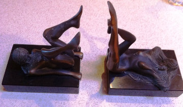 Bookends Bronze Sculpture 19788 in Sculpture - Tom and Bob Bennett Bookends Bronze Sculpture 19788 in Sculpture - Tom and Bob Bennett