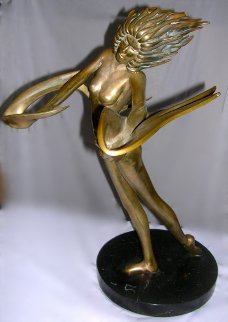 Wind Dancer Bronze Sculpture 1984 26 in  Sculpture - Tom and Bob Bennett