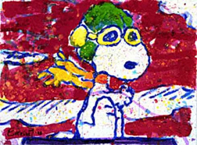 Low Fat Meal Over Santa Monica Limited Edition Print by Tom Everhart
