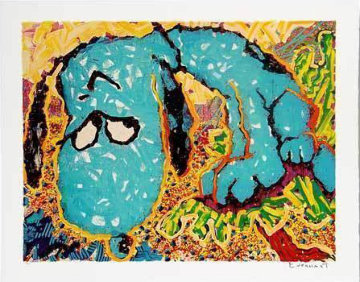Hollywood Hound Dog 2003 Limited Edition Print - Tom Everhart Hollywood Hound Dog 2003 Limited Edition Print - Tom Everhart