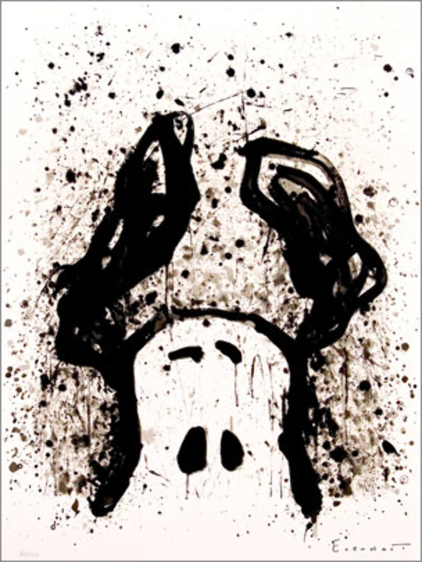 Watch Dog 12 O'Clock 2003 Limited Edition Print by Tom Everhart