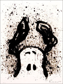Watch Dog 12 O'Clock 2003 Limited Edition Print - Tom Everhart Watch Dog 12 O'Clock 2003 Limited Edition Print - Tom Everhart