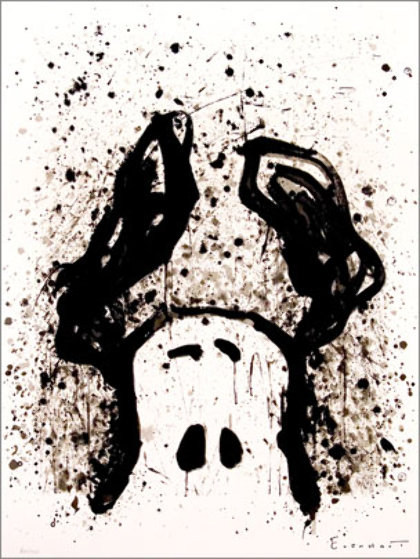 Watch Dog 12 O'Clock 2003 Limited Edition Print by Tom Everhart Watch Dog 12 O'Clock 2003 Limited Edition Print by Tom Everhart