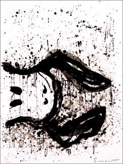 Watch Dog 3 O'Clock 2003 Limited Edition Print - Tom Everhart Watch Dog 3 O'Clock 2003 Limited Edition Print - Tom Everhart