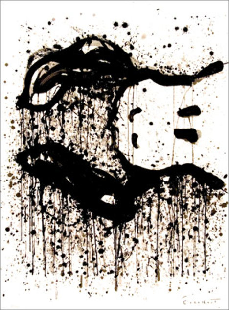 Watch Dog 9 O'Clock 2003 Limited Edition Print by Tom Everhart