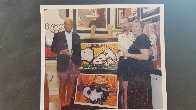 A Guy in a Sharkskin Suit Wearing a Rhinestone Hat At Twilight 2000 Limited Edition Print by Tom Everhart - 6 A Guy in a Sharkskin Suit Wearing a Rhinestone Hat At Twilight 2000 Limited Edition Print by Tom Everhart - 6