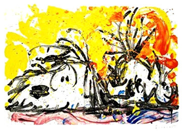Blow Dry 31x42 Huge Limited Edition Print - Tom Everhart