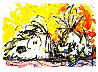 Blow Dry 31x42 Huge Limited Edition Print by Tom Everhart - 0