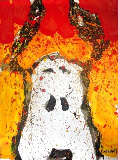 Watch Dog Noon 2001 Limited Edition Print - Tom Everhart Watch Dog Noon 2001 Limited Edition Print - Tom Everhart