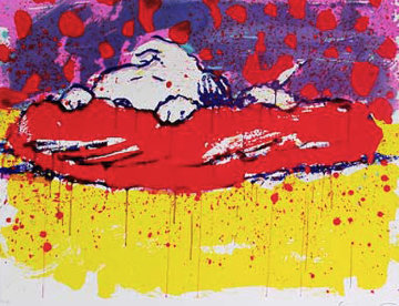Pig Out Limited Edition Print - Tom Everhart Pig Out Limited Edition Print - Tom Everhart
