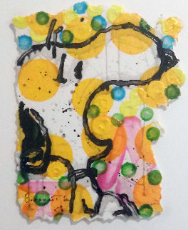 Cracking Up 2006 25x21 Works on Paper (not prints) - Tom Everhart Cracking Up 2006 25x21 Works on Paper (not prints) - Tom Everhart