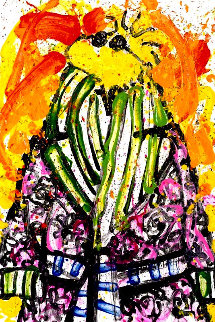 Shorty Wearing Jim Dine Limited Edition Print - Tom Everhart Shorty Wearing Jim Dine Limited Edition Print - Tom Everhart