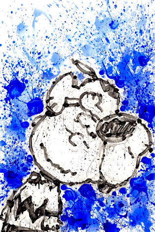 Hipster Dog Dreams (Philip Guston): Homie Dreams Suite 2012 Limited Edition Print - Tom Everhart
