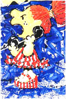 1-800 My Hair Is Pulled Too Tight 2000 Limited Edition Print - Tom Everhart 1-800 My Hair Is Pulled Too Tight 2000 Limited Edition Print - Tom Everhart
