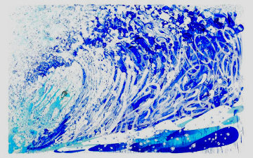 Jean Michel's Wake AP 2018 Huge Limited Edition Print - Tom Everhart Jean Michel's Wake AP 2018 Huge Limited Edition Print - Tom Everhart
