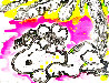 Palm 4:23pm  11x15 Original Painting by Tom Everhart - 0