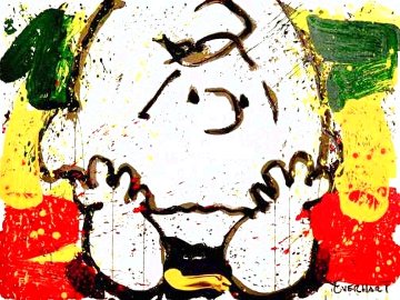 Call Waiting (Charlie Brown) 2001 Limited Edition Print - Tom Everhart