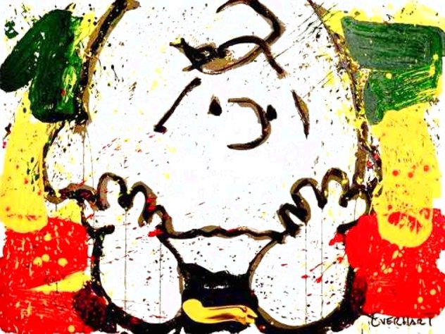 Call Waiting (Charlie Brown) 2001 Limited Edition Print by Tom Everhart
