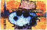 A Guy in a Sharkskin Suite Wearing a Rhinestone Hat at Twilight - Huge Limited Edition Print by Tom Everhart - 0