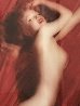 Red Velvet Pose #1 Stretch/Marilyn Monroe 1950 Photography by Tom Kelley - 2