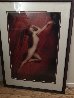 Red Velvet Pose #1 Stretch/Marilyn Monroe 1950 Photography by Tom Kelley - 5