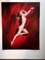 Marilyn Monroe Red Velvet 1949 Limited Edition Print by Tom Kelley - 1