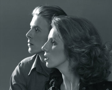 David and Angie Bowie Profile Limited Edition Print - Tom Kelley David and Angie Bowie Profile Limited Edition Print - Tom Kelley