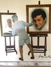 Triple Self Portrait - Ode to Rockwell Limited Edition Print by Tony Curtis - 2