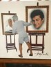 Triple Self Portrait - Ode to Rockwell Limited Edition Print by Tony Curtis - 3