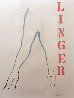 Linger 1998 36x24 Original Painting by Tony Curtis - 0