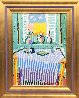 Sunlight Through the Shutters 63x52 Original Painting by Tony Curtis - 1 Sunlight Through the Shutters 63x52 Original Painting by Tony Curtis - 1
