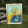 Bouquet 1990 36x46 Original Painting by Tony Curtis - 2 Bouquet 1990 36x46 Original Painting by Tony Curtis - 2