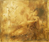 Golden Shawl Limited Edition Print by Janet Treby - 2
