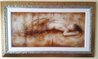 Enchantment 1 - Framed Serigraph on Canvas - Huge Limited Edition Print by Janet Treby - 1 Enchantment 1 - Framed Serigraph on Canvas - Huge Limited Edition Print by Janet Treby - 1