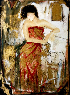 Red Dress Limited Edition Print - Janet Treby Red Dress Limited Edition Print - Janet Treby