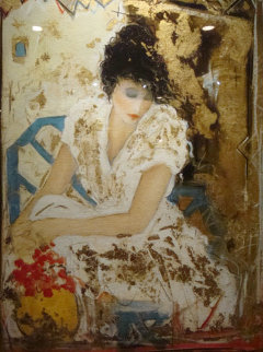 White Dress Limited Edition Print - Janet Treby White Dress Limited Edition Print - Janet Treby
