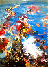 Malibu Rocks 1984 24x17 Huge - California Original Painting by Joyce Treiman - 0