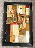 Drinks and Flowers 2004 47x31 - Huge Original Painting by Yuri Tremler - 1