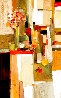 Drinks and Flowers 2004 47x31 - Huge Original Painting by Yuri Tremler - 0