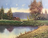 Landscape 2011 30x35 Original Painting by  Trillo - 0