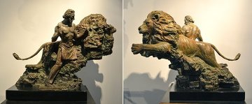 Self Creation Bronze Sculpture 36 in Sculpture - Nguyen Tuan