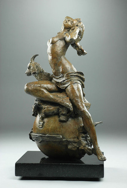 Zodiac: Capricorn Bronze Sculpture 2015 15 in Sculpture by Nguyen Tuan
