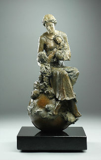 Gemini, Air Sign Bronze Sculpture 2015 15 in Sculpture - Nguyen Tuan Gemini, Air Sign Bronze Sculpture 2015 15 in Sculpture - Nguyen Tuan