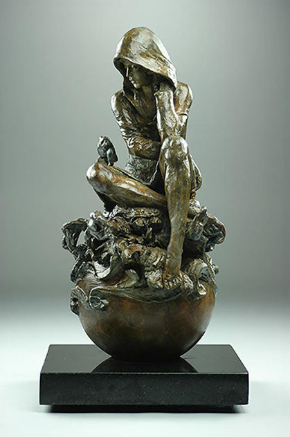 Zodiac: Scorpio Bronze Sculpture 2015 15 in Sculpture by Nguyen Tuan